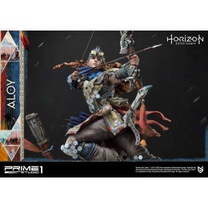 Horizon Zero Dawn Statue 1/4 Aloy Shield Weaver Armor Set 70 cm
